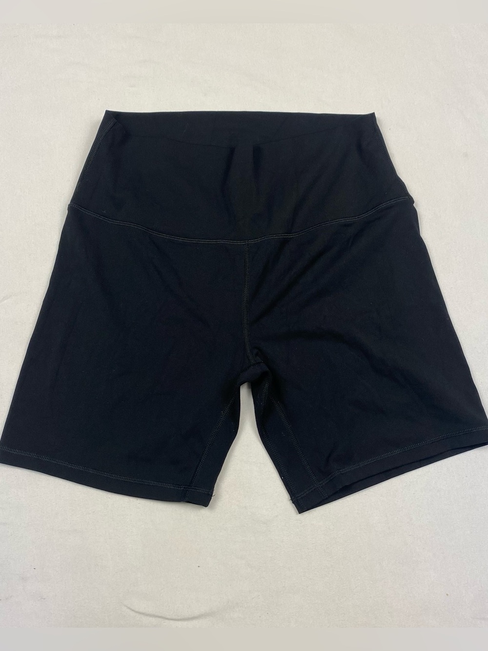 High-Waist Black Women’s Active Bike Shorts